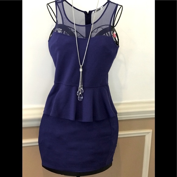 Garage Sleeveless Dress with sheer top - Picture 2 of 8